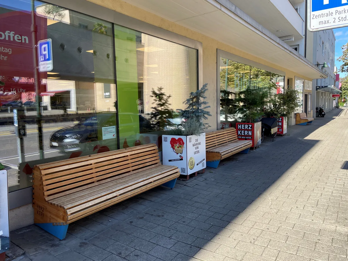 … hat sich in den letzten Jahren einiges getan. Man sieht die Ustermer Stadtbibliothek von aussen.